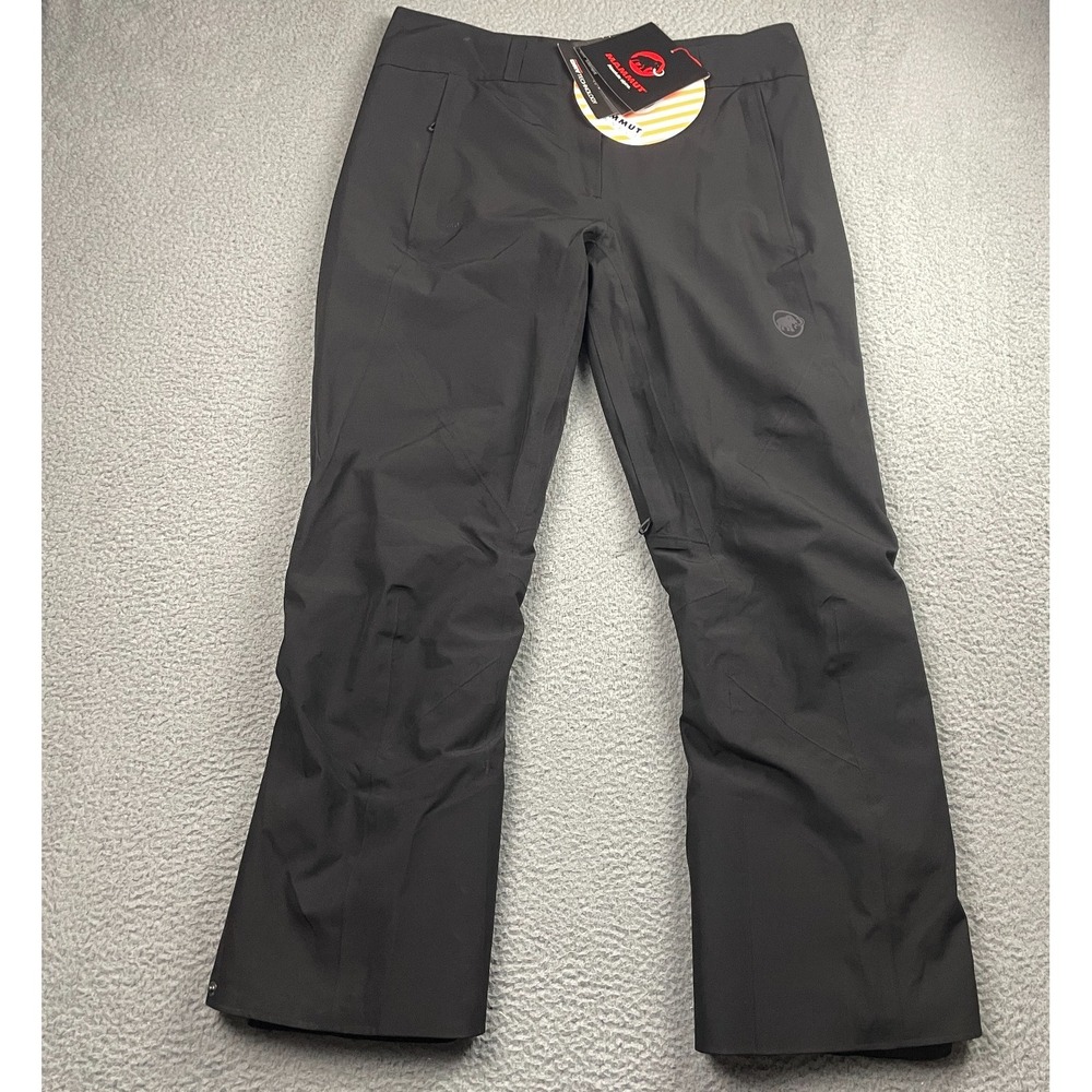 NEW Mammut Casanna HS Thermo Pants Womens 14 Black Insulated Waterproof $329